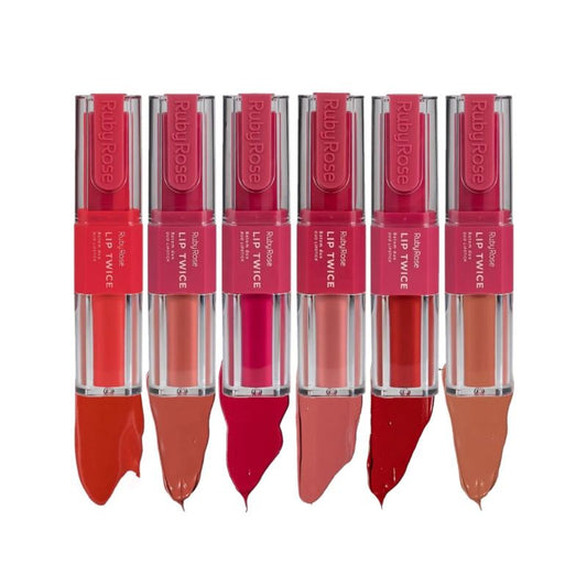 HB-L6101 Batom Duo Lip Twice Ruby Rose G1