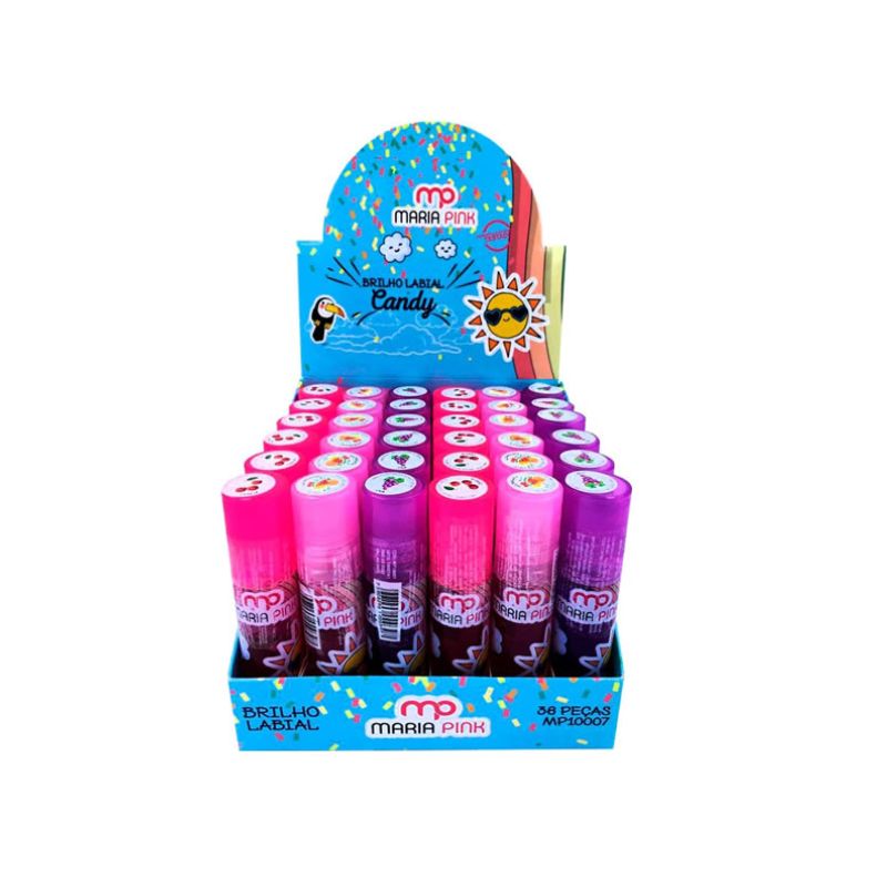 MP10007 - Brilho Labial Candy Maria Pink