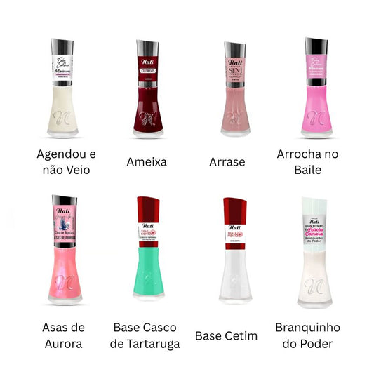 Esmalte e Top Coat Nati - 6un