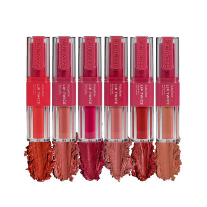HB-L6101 Batom Duo Lip Twice Ruby Rose G1
