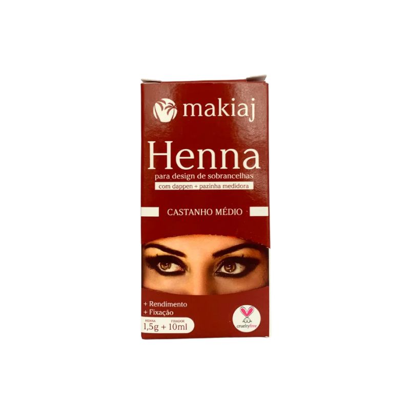 Henna para Sobrancelhas Makiaj