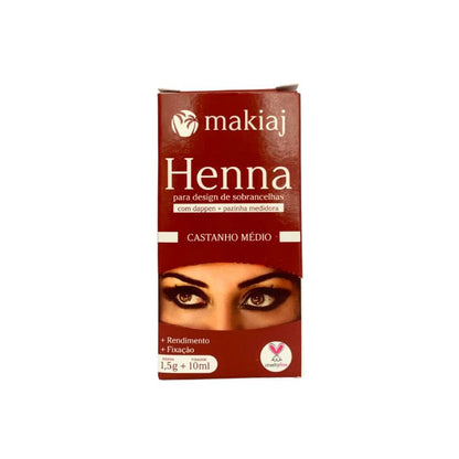 Henna para Sobrancelhas Makiaj