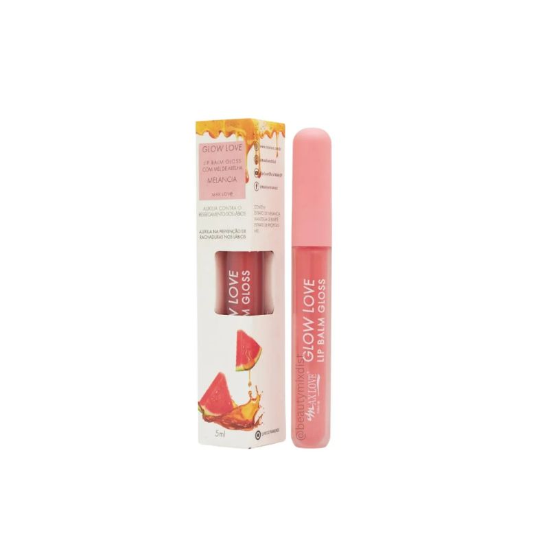 Gloss Glow Love com Mel - Max Love
