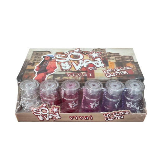 315411 - Lip Gloss Glitter Só Vai de Vivai