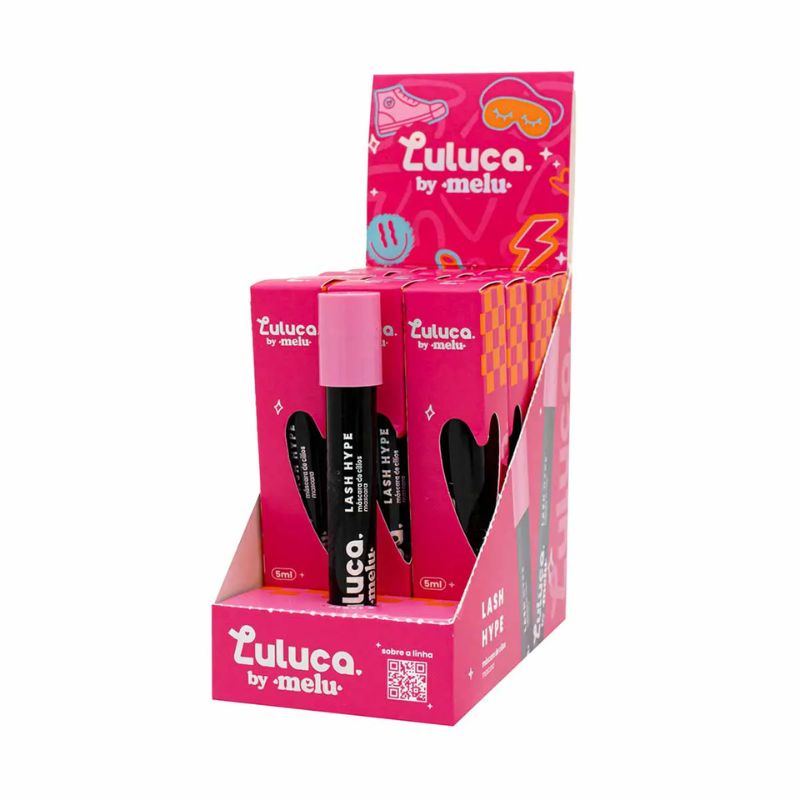 RR-E2002 Máscara de Cílios Lash Hype Melu