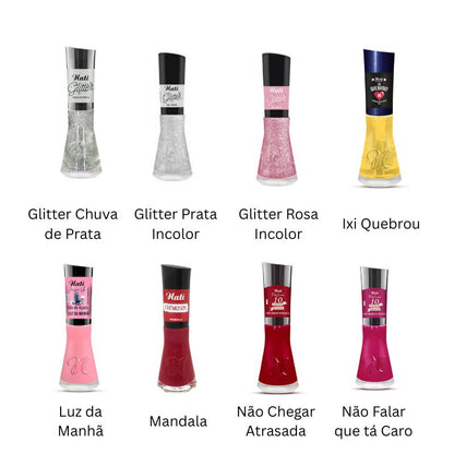Esmalte e Top Coat Nati - 6un