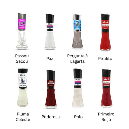 Esmalte e Top Coat Nati - 6un