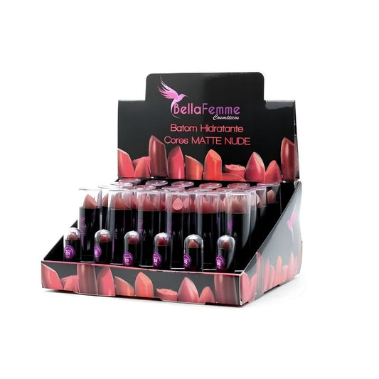 BF10007C - Batom Nude Bella Femme Hidratante Matte