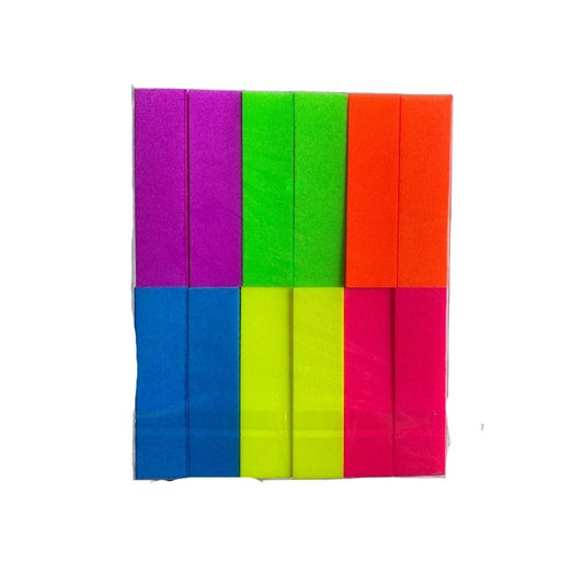 BM0308 - Lixa Cubo Colorida para Unhas