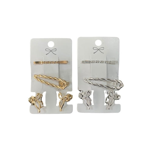 BM0312 - Kit Presilhas de Metal para Cabelo