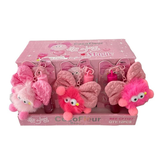 CF1107 - Lip Gloss com Chaveiro Cocofleur