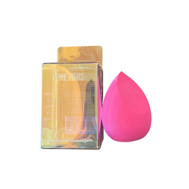 FM3017 - Esponja Gota Cortada de Maquiagem Femme Paris
