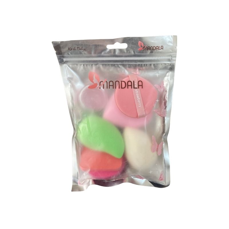 FP651 - Kit Esponjas de Maquiagem Mandala