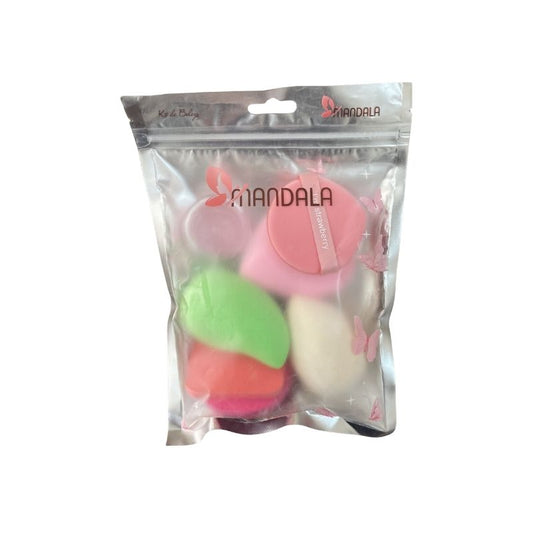 FP651 - Kit Esponjas de Maquiagem Mandala