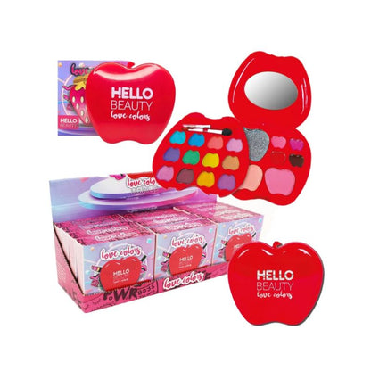 HB645 - Paleta de Maquiagem Infantil com Espelho
