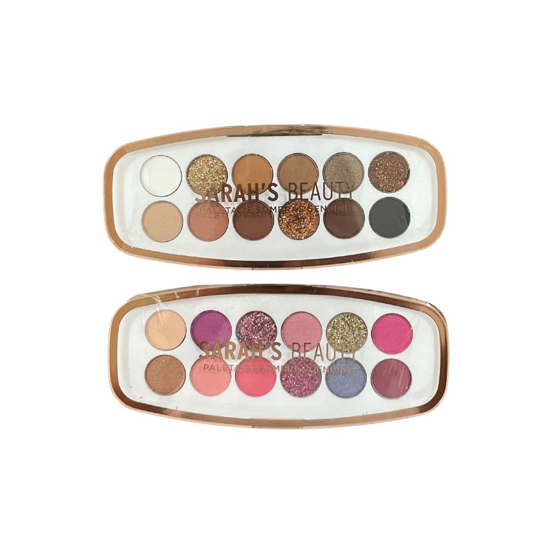 S6400 - Paleta de Sombras Genuine Sarah's Beauty