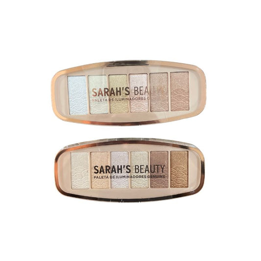 S6403 - Paleta de Iluminadores Genuine Sarah's Beauty