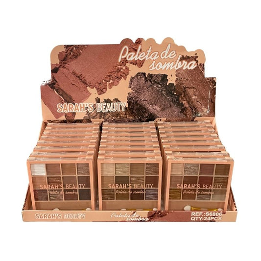 S6806 - Paleta de Sombras Sarah's Beauty