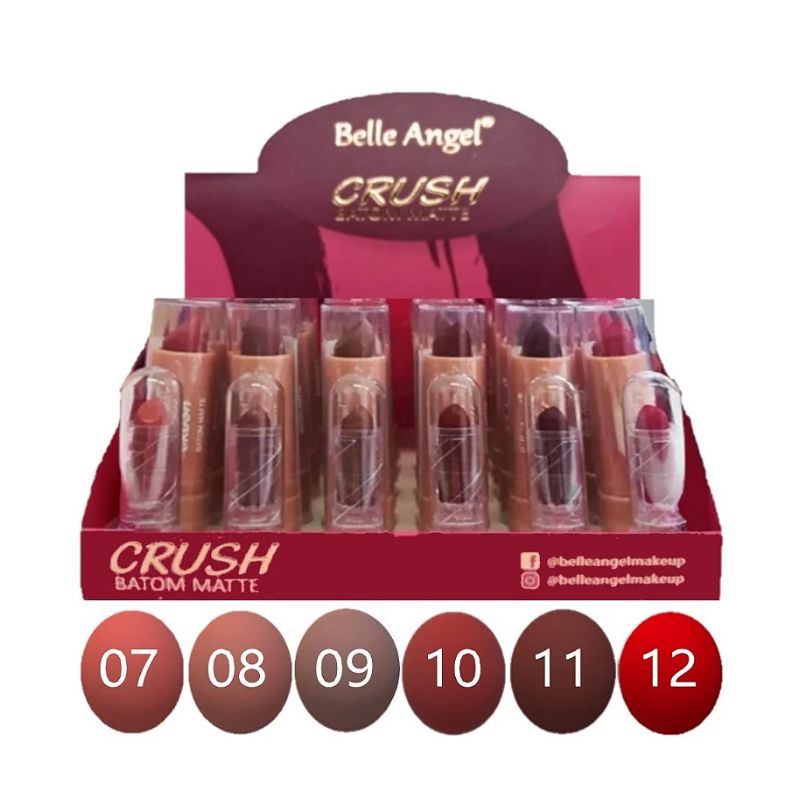 B104 - Batom Matte Crush Belle Angel