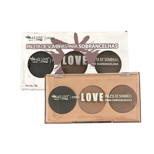 Paleta de Sombra Para Sobrancelha 02 Max Love