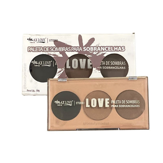Paleta de Sombra Para Sobrancelha 02 Max Love